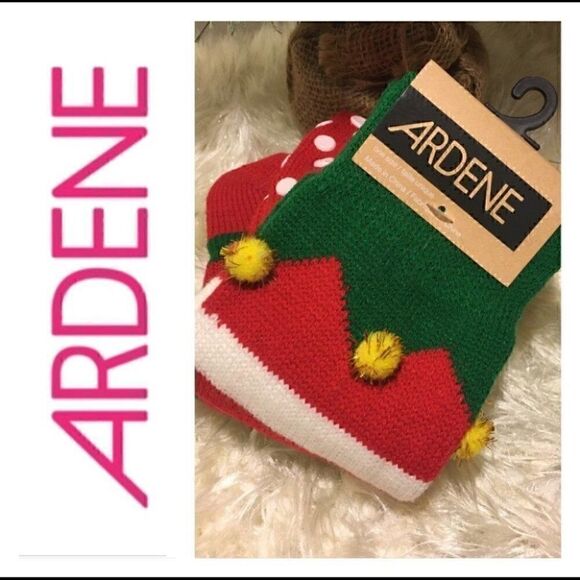 Reindeer  Christmas Socks NWT - Picture 2 of 5